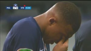 la patada que sacó a Mbappé de la final