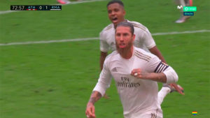 Otro penalti, otro gol de Sergio Ramos