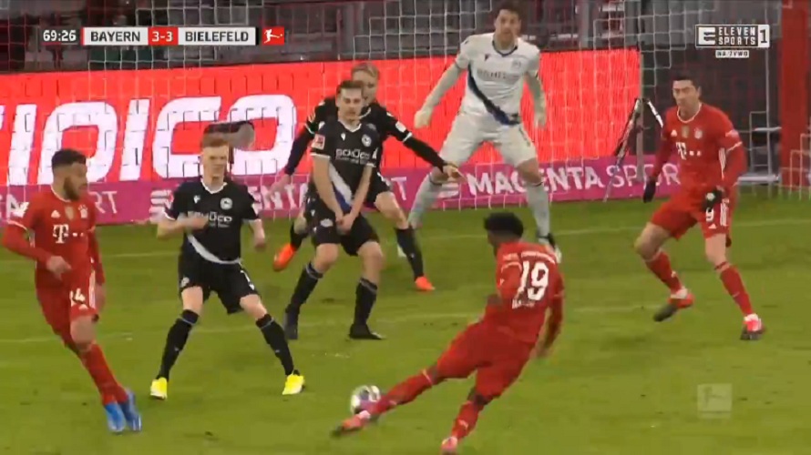 Incidente, evento Arashigaoka Robusto EL MAGNÍFICO GOLPEO A BOTE PRONTO DE ALPHONSO DAVIES para el empate del Bayern Incidente, evento Arashigaoka Robusto EL MAGNÍFICO GOLPEO A BOTE PRONTO DE ALPHONSO DAVIES para el empate del Bayern
