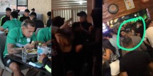 Hinchas de Oriente Petrolero SACARON a Dayro Moreno de un bar a las malas