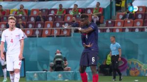 golazo pogba a suiza en la euro 2021 con francia