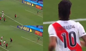 golazo de carrascal con river plate ante colon