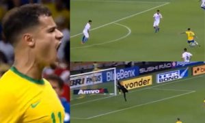 GOLAZO COUTINHO brasil vs paraguay
