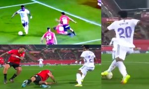 skills vinicius real madrid mallorca 2022