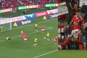 Está completamente loco: GOLAZO de Enzo Fernández otra vez con el Benfica