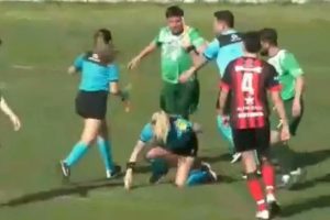 La arbitra Dalma Cortadi fue agredida por el jugador Cristian Tirone en el partido de Independencia ante Garmense, de la Tercera División de la Liga Regional de Tres Arroyos de Argentina.