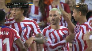 griezmann gol y celebracion hot bling