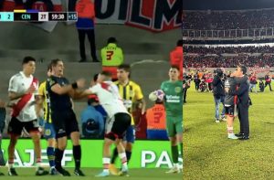 Juanfer Quintero: de empujar al árbitro a llorar sin consuelo en los brazos de Gallardo