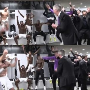 La reacción de los jugadores del Madrid tras esta noticia de Ancelotti tras ganar el clásico: dia libre manana.