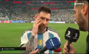 La respuesta de Messi cuando le preguntaron si quería jugar ya con el Inter de Miami