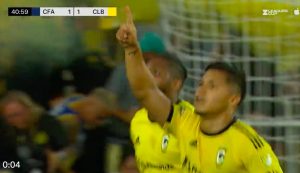 DOBLETE del 'Cucho' Hernández con Columbus Crew ante Club América