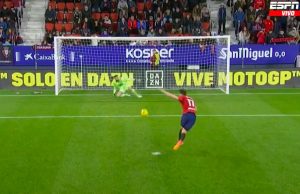 Budimir y el peor cobro de penalti de la historia Osasuna valencia